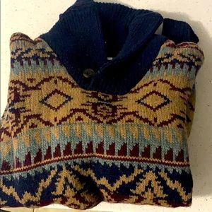 Patterned cardigan
